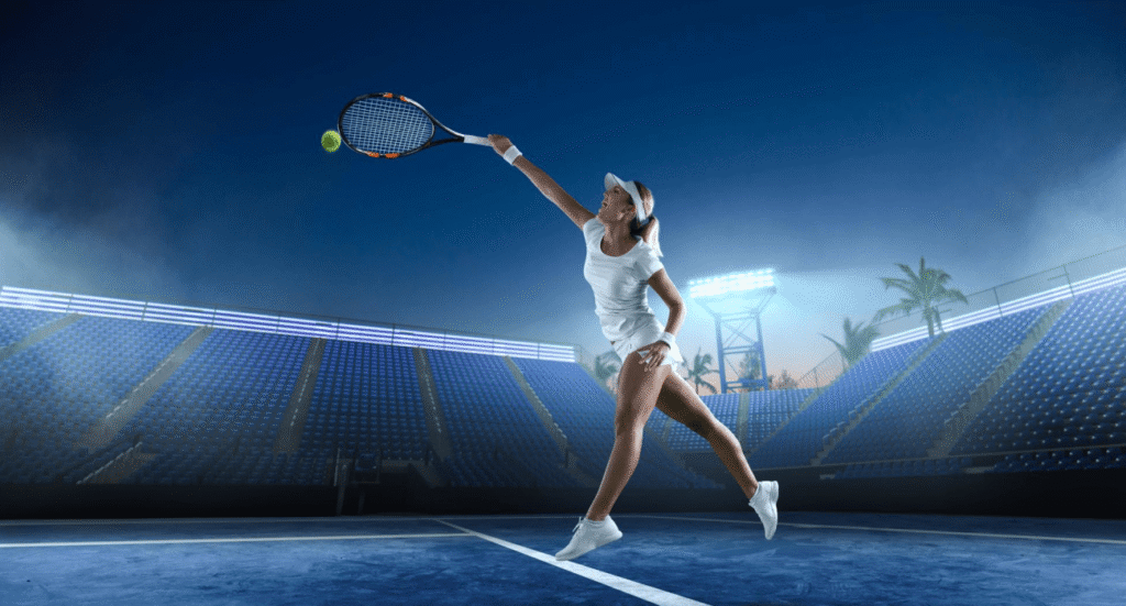 Tennis hero image